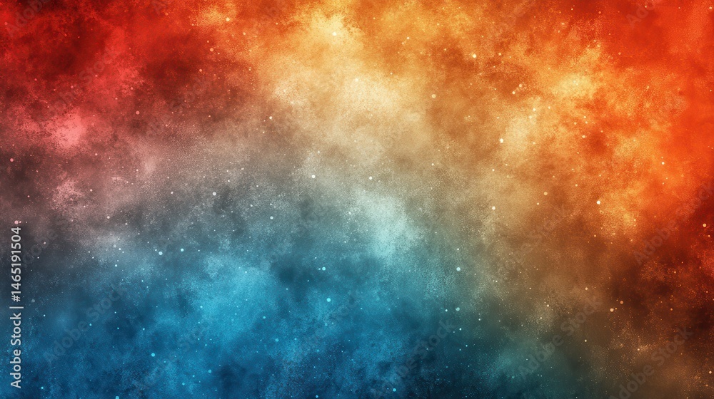 Obraz premium Cosmic nebula, vibrant hues of the universe