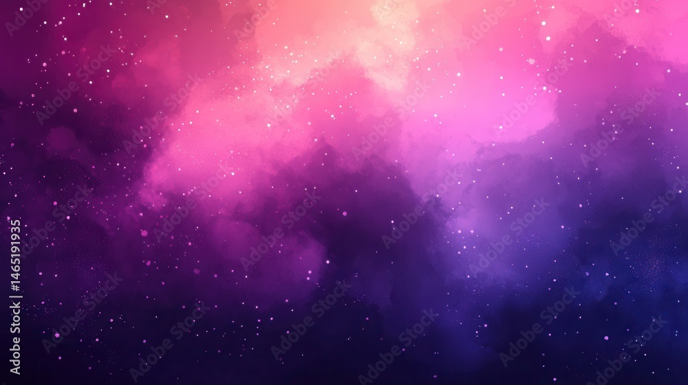 Fototapeta premium Cosmic nebulae in vibrant hues (1)