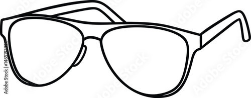 vector illustration of an sunglasses