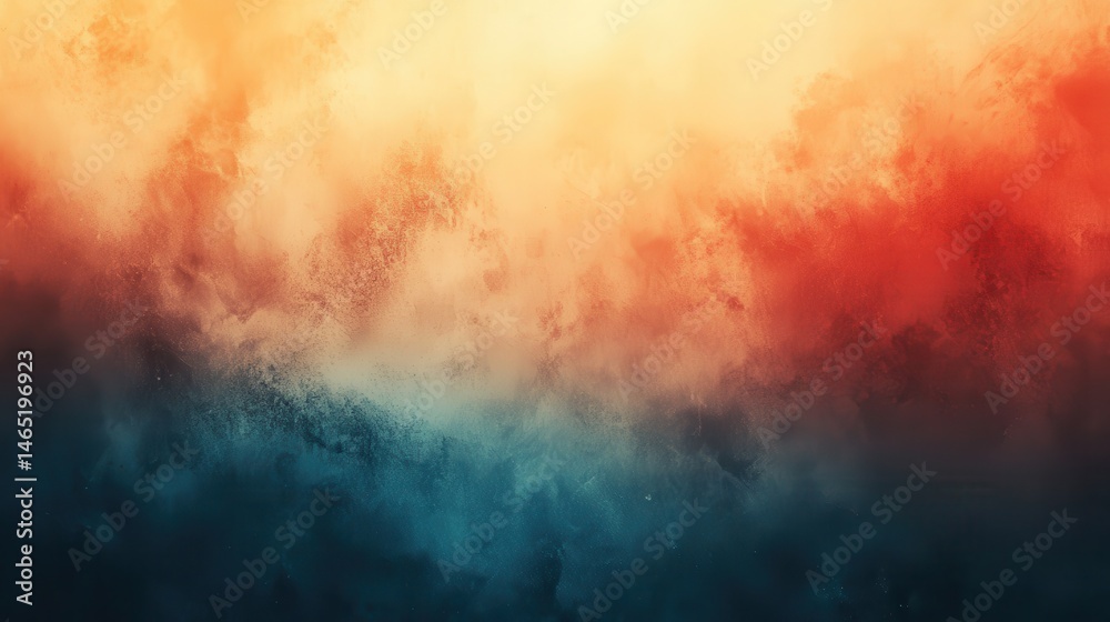 Fototapeta premium Dramatic, colorful cloudscape (2)