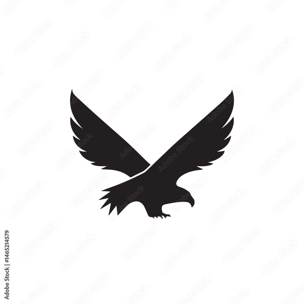 Obraz premium eagle logo vector