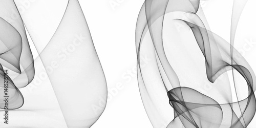 smoke in white background surrealistic, Abstract grey smoke on white background. Explosion dust isolated on white background. abstract art, movement of smoke fire design. light and shadows.