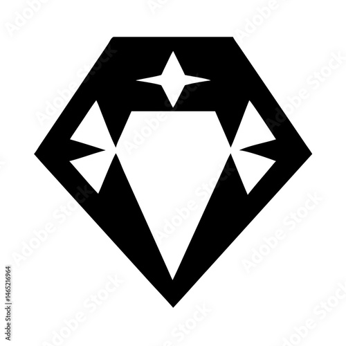 Diamond gem stone jewel crystal brilliant luxury sparkle precious carat expensive treasure design icon