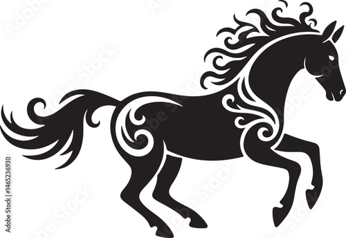 Wild Galloping Horse Silhouette

Majestic Standing Horse Vector Design

Horse Rider in Action Silhouette

Elegant Horse Head Line Art

Running Stallion in the Wind Silhouette