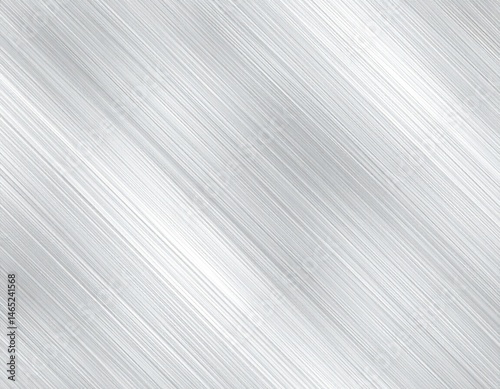 Seamless Brushed Silver Metal Texture