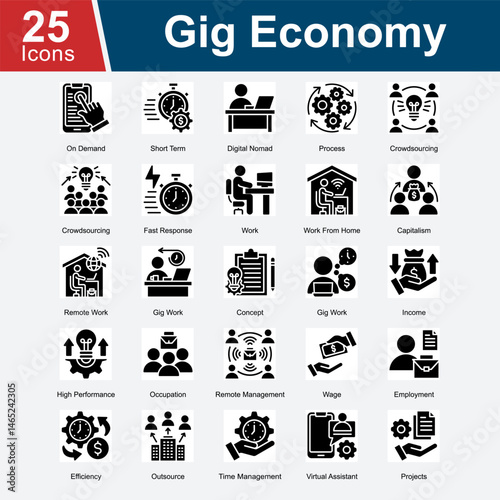Gig Economy refers to a labor market characterized by short-term contracts, freelance work, and flexible, tech-enabled job opportunities, often outside traditional employment structures.