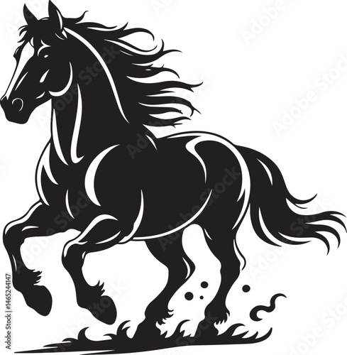Wild Galloping Horse Silhouette

Majestic Standing Horse Vector Design

Horse Rider in Action Silhouette

Elegant Horse Head Line Art

Running Stallion in the Wind Silhouette