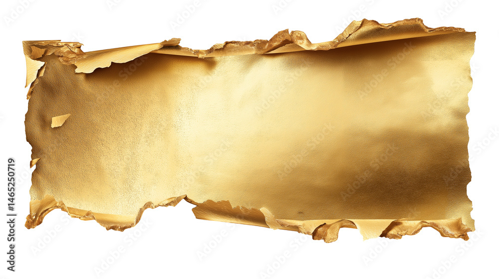 aged burned paper with charred edges isolated on white background aged burned paper with charred edges isolated on white background