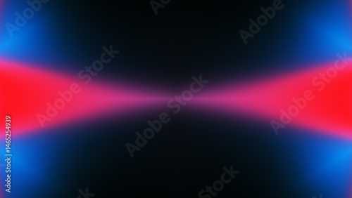Abstract blue and red dynamic line ,Dark blue background	