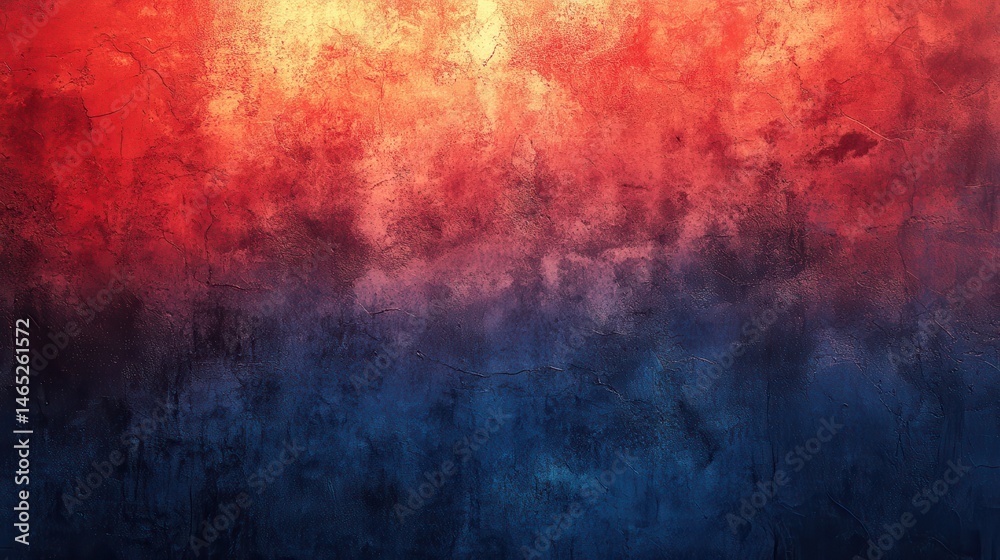 Vibrant textured abstract background of warm and cool colors Vibrant textured abstract background of warm and cool colors
