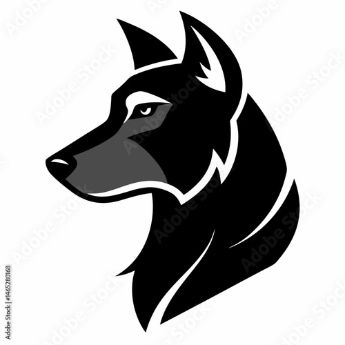 wolf head icon
