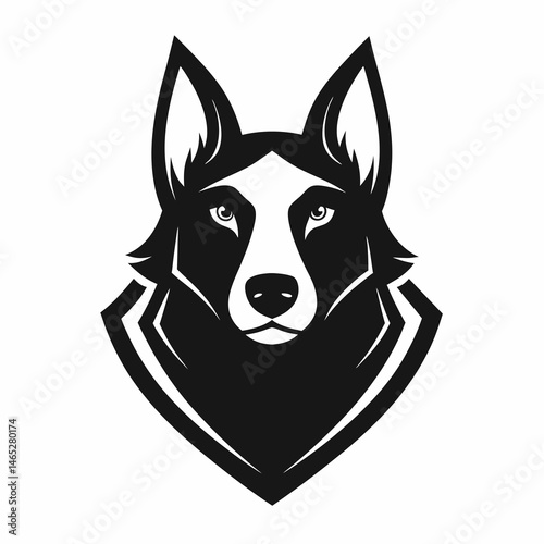 wolf head icon
