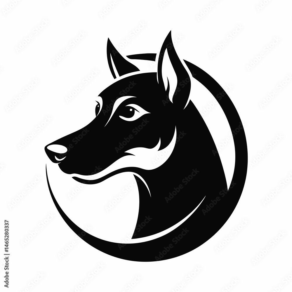 wolf head icon wolf head icon