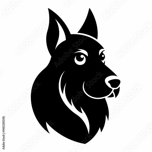 wolf head icon
