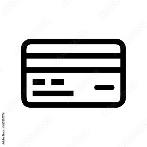 Credit card payment bank finance money debit card transaction shopping online payment method icon vector