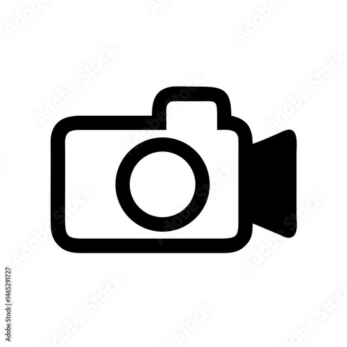 Camera video recording icon photography lens camcorder film digital picture snapshot media clip art