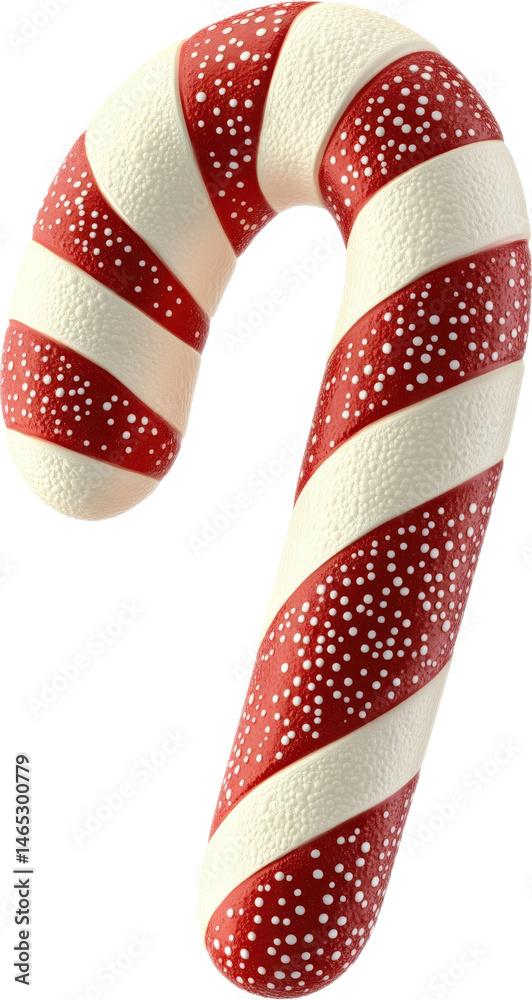 Fototapeta premium Delicious Christmas Candy Cane