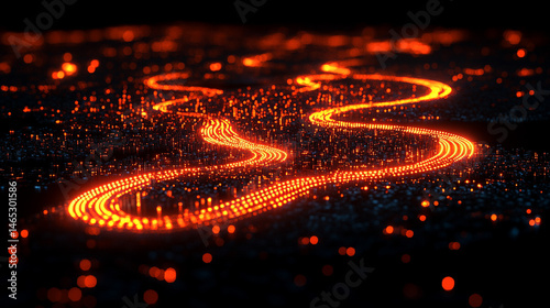Vibrant digital screens form a dynamic multimedia streaming wall, symbolizing global connectivity, real-time data flow, and the immersive power of technology in a high-energy visual network.

