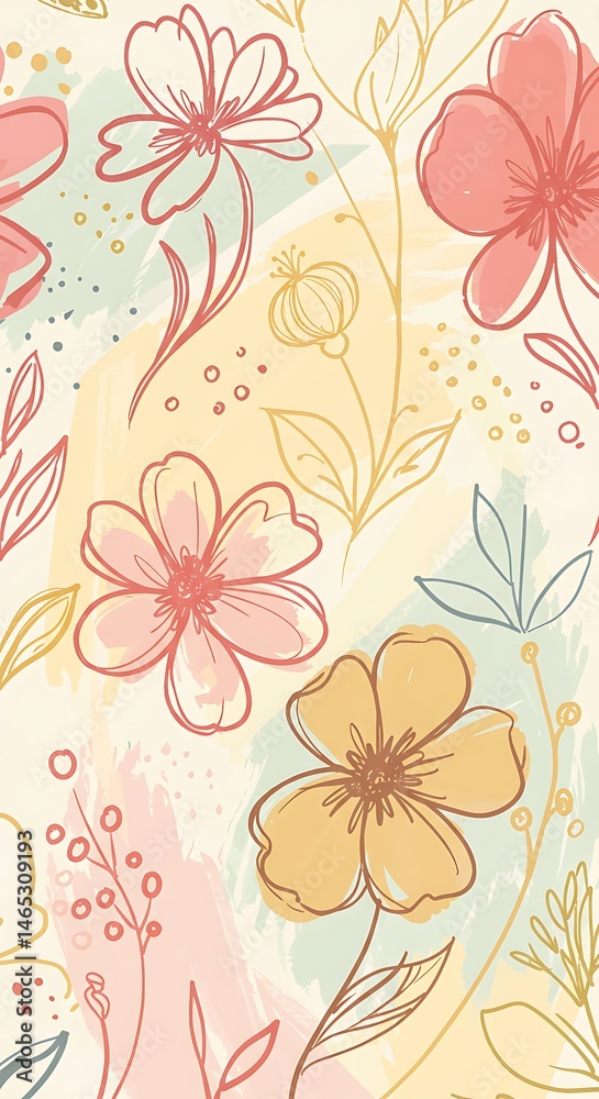 Whispers of Springtime Bloom AI Generated Whispers of Springtime Bloom AI Generated