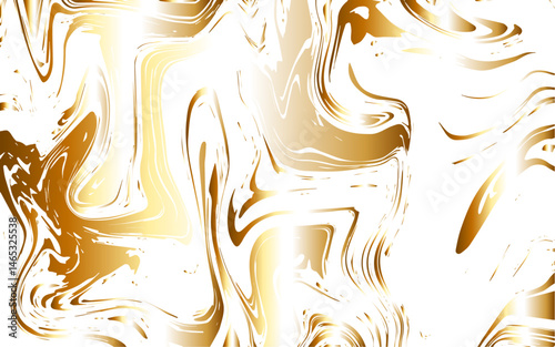 Abstract Marble texture with golden effect  liquid flow. Fluid, organic movement with smooth, paint-like lines with ink acrylic flow. Marbling splash with stone texture with Colorful geometric swirl