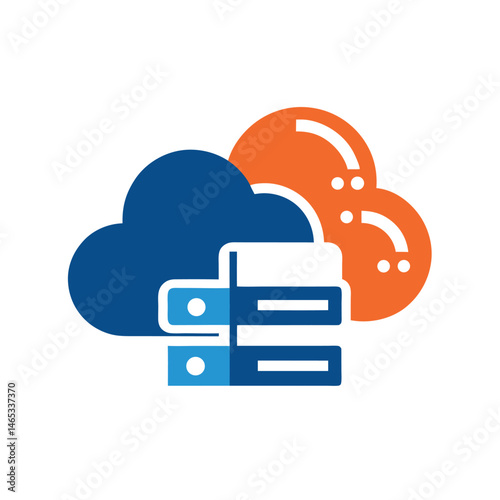 Cloud Tech Hosting Logo Design