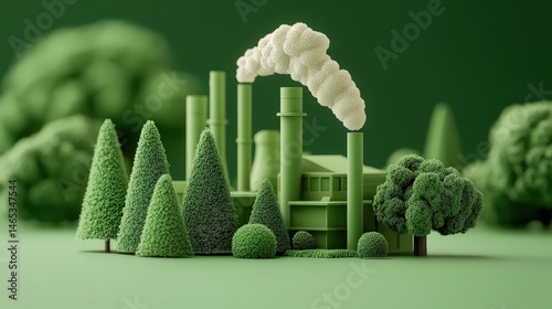 Green Industry Sustainable Manufacturing and Environmental Harmony
