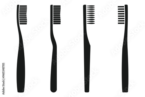 Toothbrush set dental care hygiene oral health clean