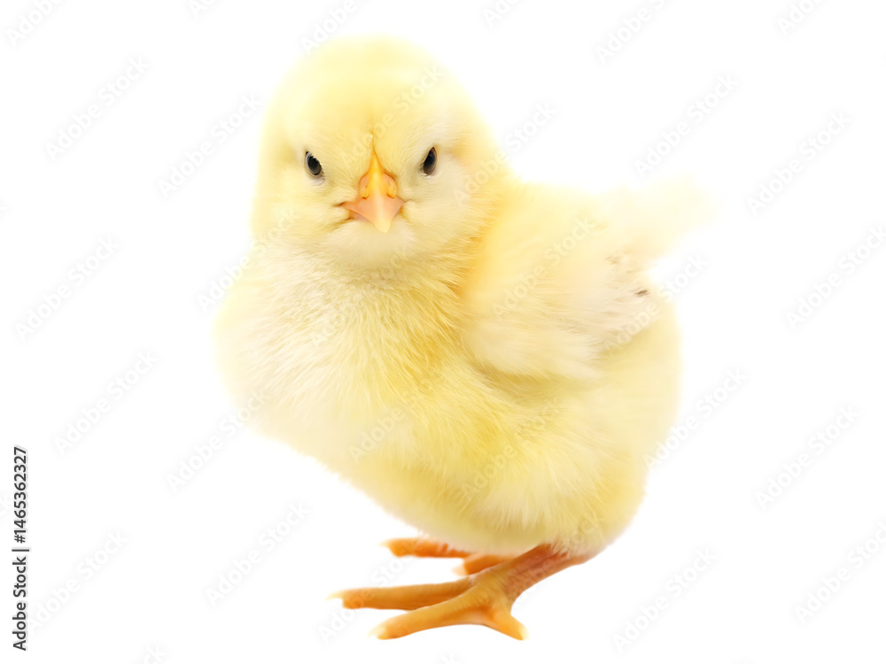 Fototapeta premium easter chick isolated on white background PNG