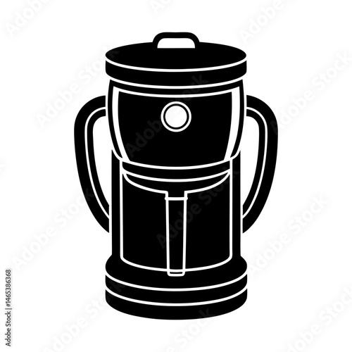 Water Purifier silhouette vector