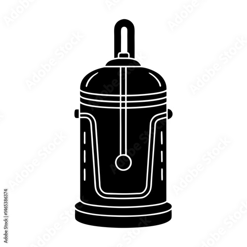Water Purifier silhouette vector