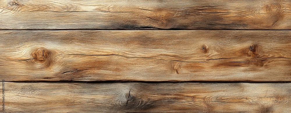 Naklejka premium Rustic wooden planks texture closeup