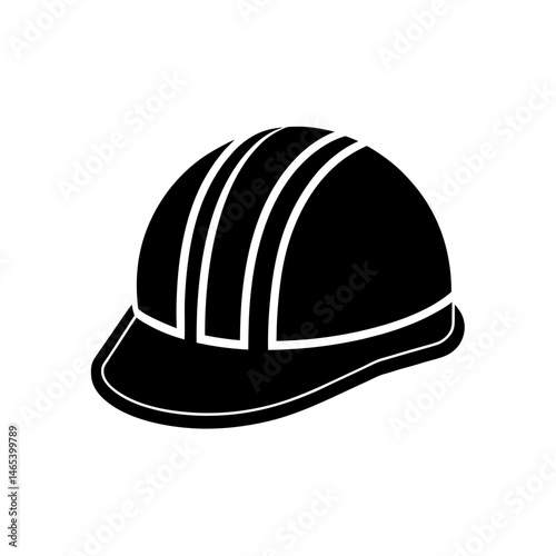 construction helmet on white background  .svg
