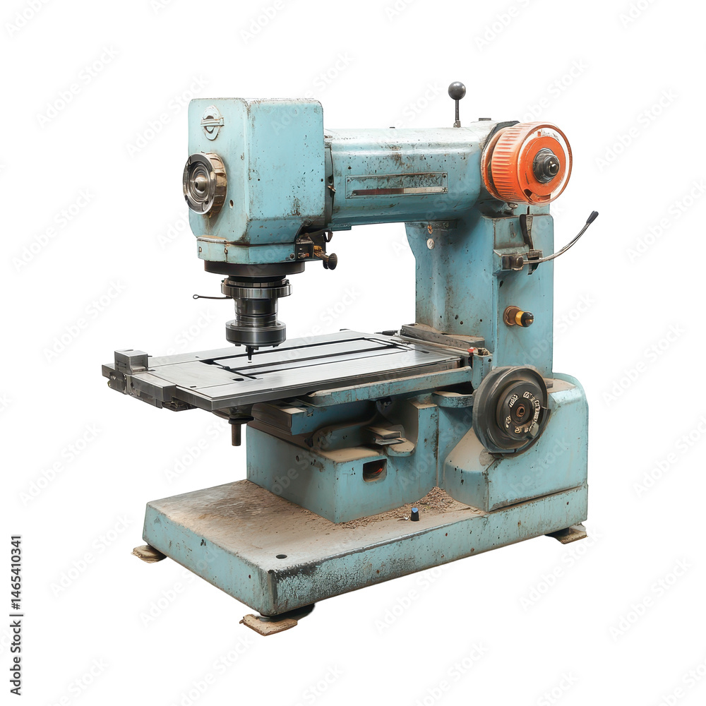 Fototapeta premium Milling Machine isolated on transparent background