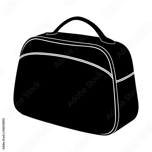 Toiletry Bag silhouette vector