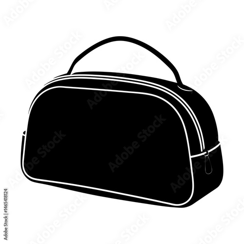 Toiletry Bag silhouette vector
