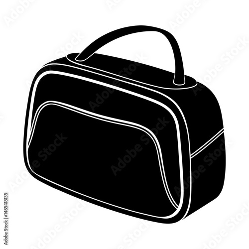 Toiletry Bag silhouette vector