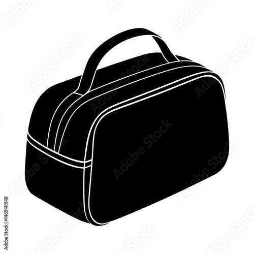 Toiletry Bag silhouette vector