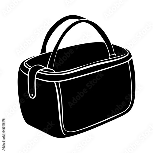 Toiletry Bag silhouette vector