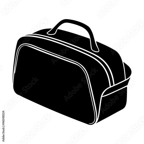 Toiletry Bag silhouette vector