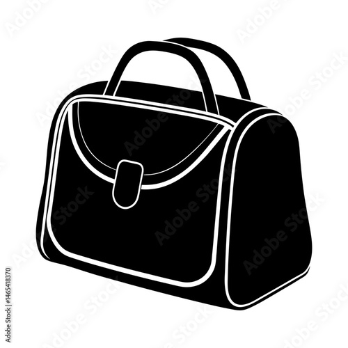 Toiletry Bag silhouette vector
