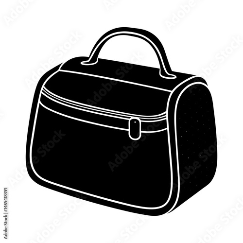 Toiletry Bag silhouette vector