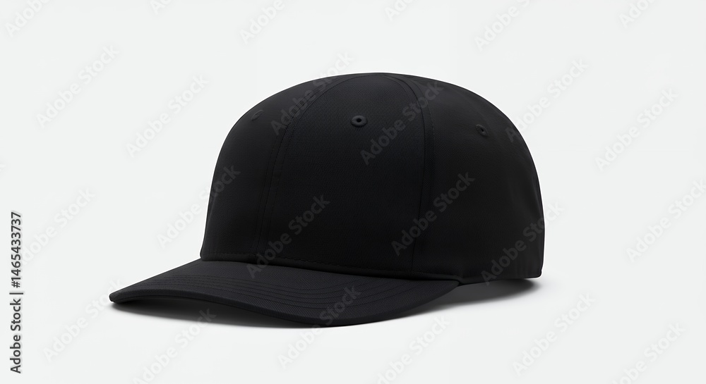 Fototapeta premium Black baseball cap