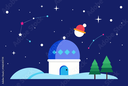 santa s dream observatory where holiday constellat