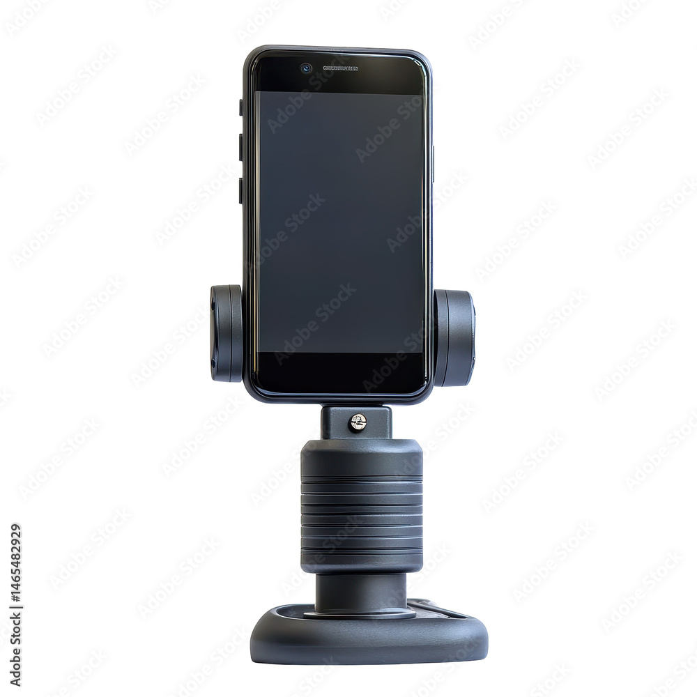 Phone stabilizer isolated on transparent background . Phone stabilizer isolated on transparent background .