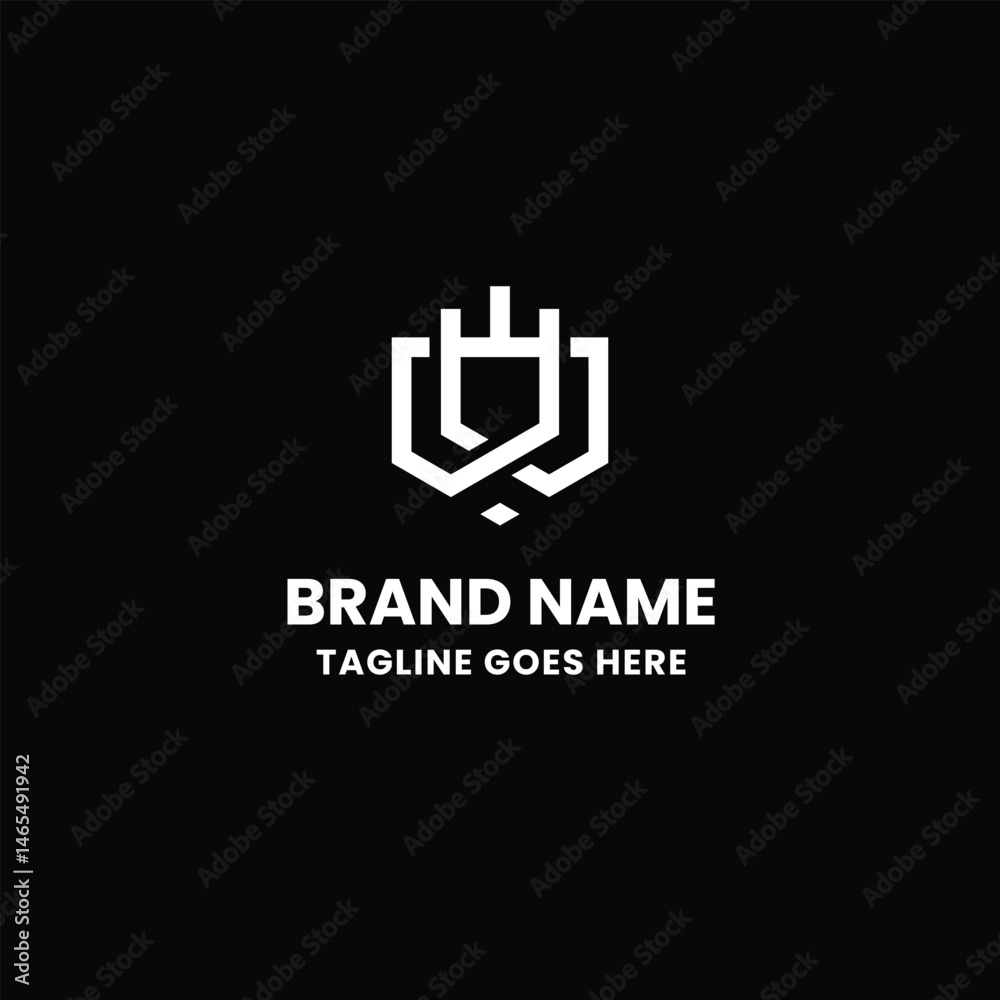 Obraz premium Creative Icon Letter Logo Design