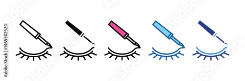 Eyeliner  Icon Element For Design