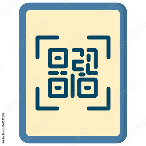 Qr Codes And Nfc Technology Icon