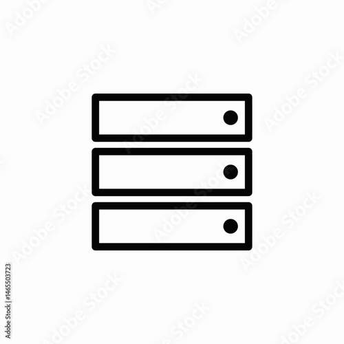 computer hardware icon sign vector