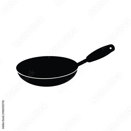frying pan isolated on white