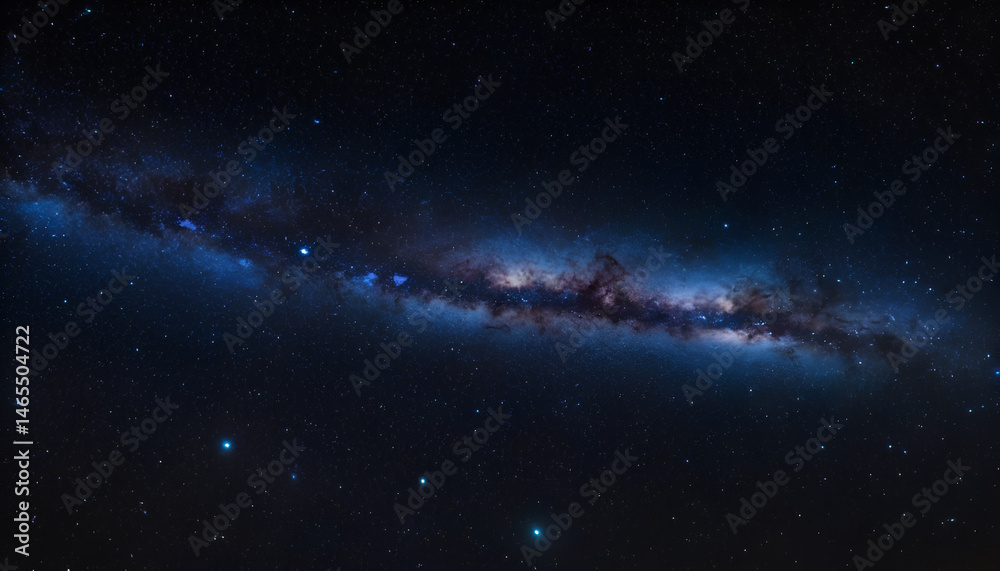 Galaxy view in night sky with stunning stars and cosmic dust. Galaxy view in night sky with stunning stars and cosmic dust.